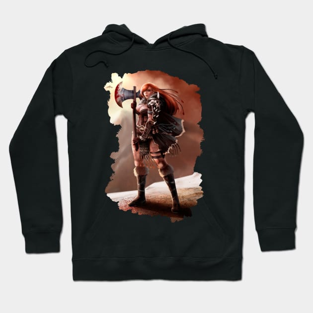 Barbarian 1 Hoodie by raulovsky